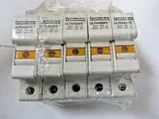 ✌ 5) FERRAZ SHAWMUT USM1I L214462 FUSE HOLDERS 690V 30 AMP MAX LOT OF 5