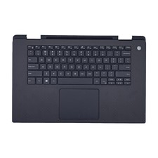 NEW For Dell XPS 15 9575 Palmrest w/ backlit Keyboard Touchpad upper case 0M9W9K