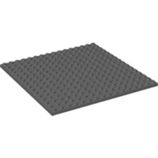 LEGO - Square Base Plate 16 x 16 (5 inch) - Dark Bluish Gray