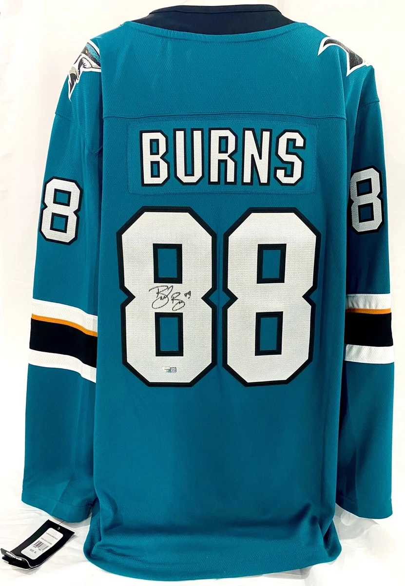 Brent burns signed jersey cheap