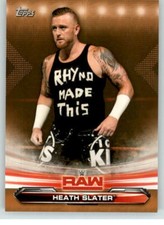 2019 WWE Raw Bronze #33 Heath Slater