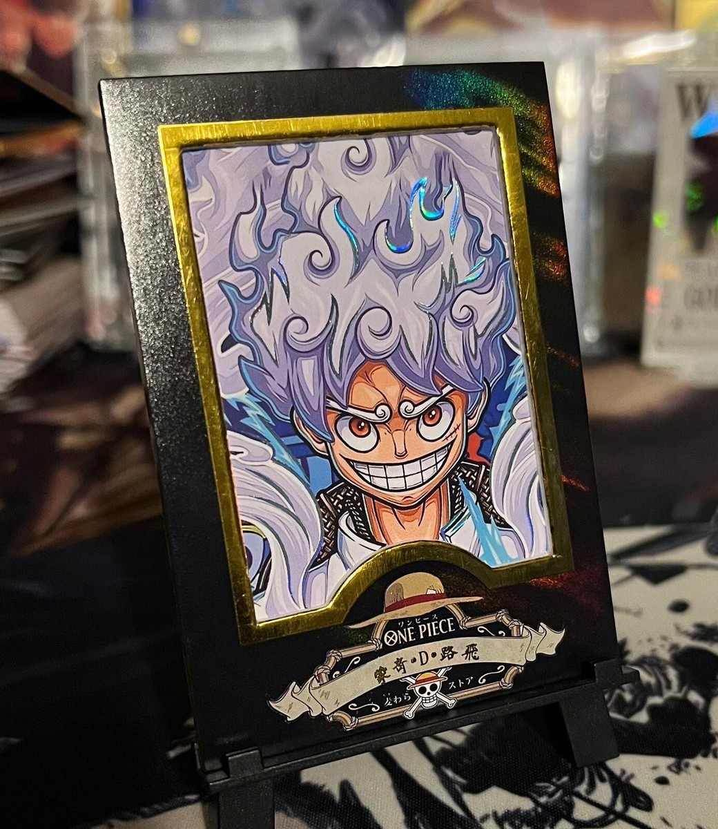 Framed Serial 082/299 Monkey D Luffy Gear 5 One piece anime