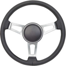 Fits 1968-74 Mopar Tuff Classic 15 Steering Wheel Leather Grip Dodge Plymouth