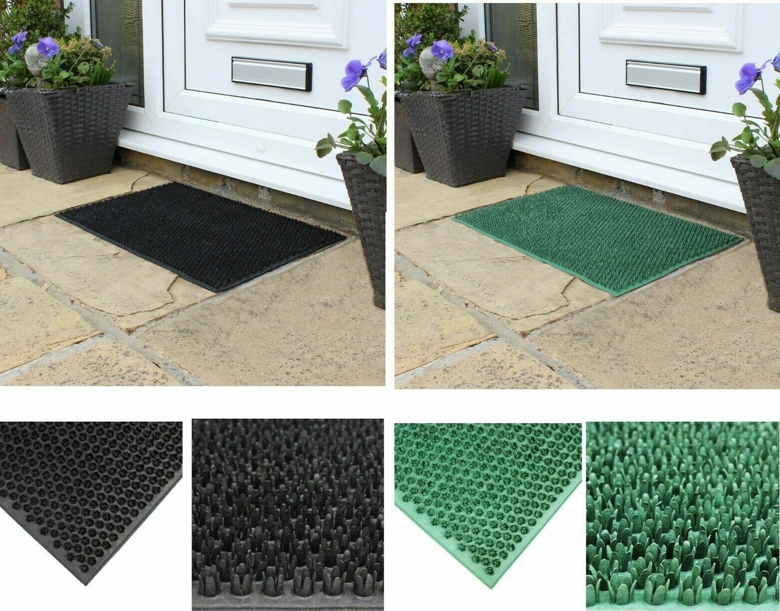 OUT DOOR MAT CONDOR RUBBER ASTRO TURF LOOK GRASS SCRAPER ENTRANCE CARAVAN FLOOR eBay