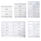 Chest Of Drawers Bedside Table Cabinet Large Selection High Gloss Finish Modern