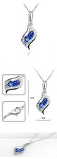 Super Cute Earring and Neckalce Jewelry Set Crystal Stone with Cubic Zirconia