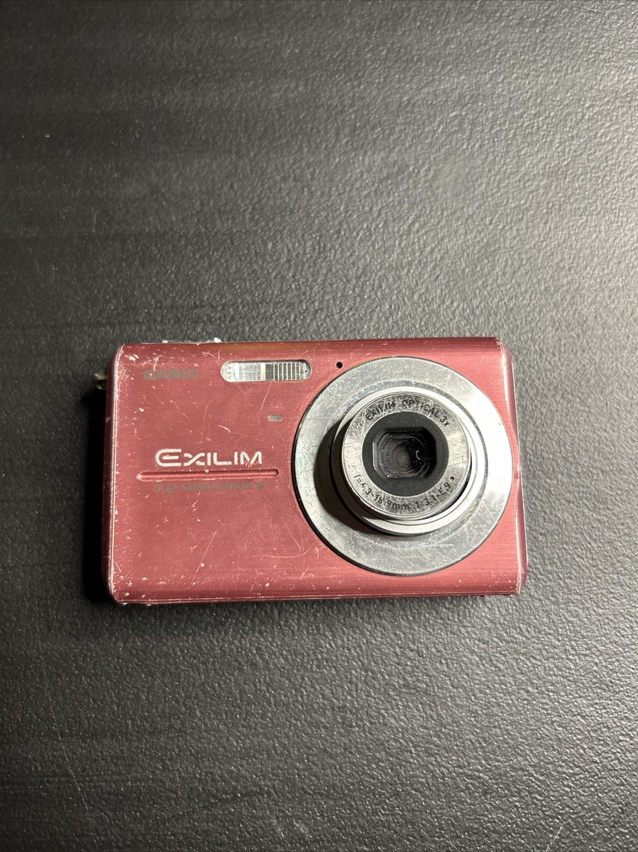 Casio Digital Camera Exilim EX-Z75 7.2MP Pink Untested No