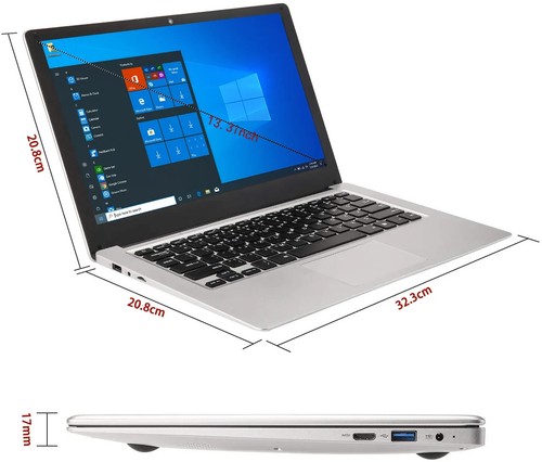 Laptop 15.6 Inch Notebook 8GB RAM 256GB SSD Full HD Sleek & Lightweight - Picture 4 of 5