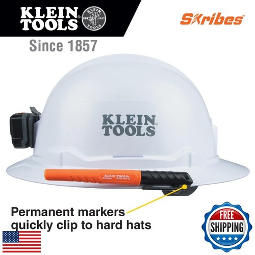 Klein Tools 8610112 Skribes Fine Tip Permanent Markers, Professional-Grade In - Picture 2 of 5