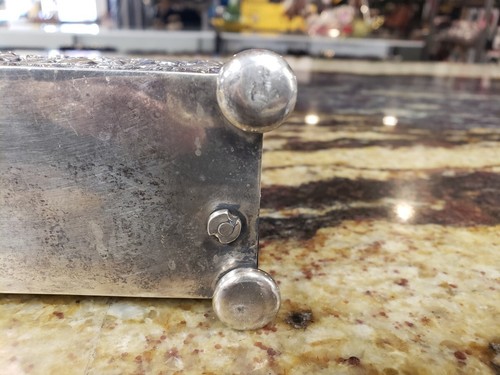 ANTICO PORTA LETTERE ART DECO ARGENTO STERLING MARCATO: GHE / STERLIN (YTP027091) - Foto 8 di 9