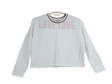 Women’s Crop Sweaters  Small Soho New York Co. White  Long Sleeve LOVE
