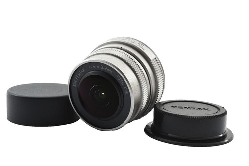 PENTAX Q Mount Lens 03 Fisheye Silver F5.6 3.2mm (16.5mm