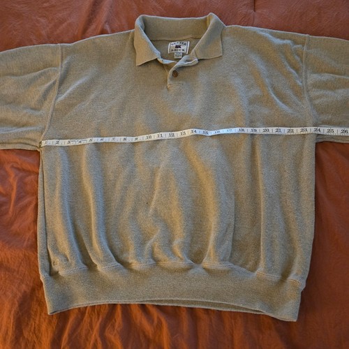 Vintage Cutter & Buck Pullover Button Tan Sweater Size XXL - Picture 3 of 7