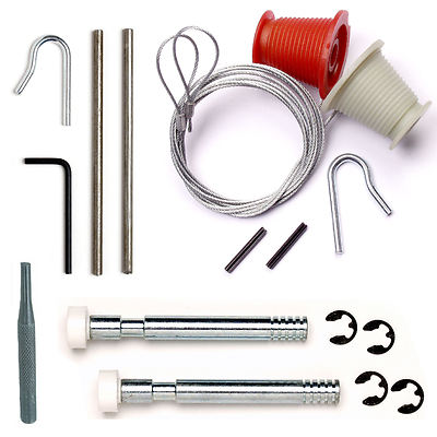 GARAGENTOR ERSATZTEILE HENDERSON KABEL KEGEL C-Clip ROLLER SPINDELN REPARATUR WERKZEUGE
