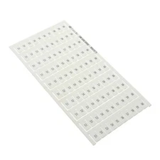 1SNK160061R0000, Entrelec, MC812PA Terminal Block Markers pre-printed