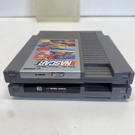 Lot Of 2 NES Nintendo Games MTV Remote Control & Bill Elliotts NASCAR Cartridges