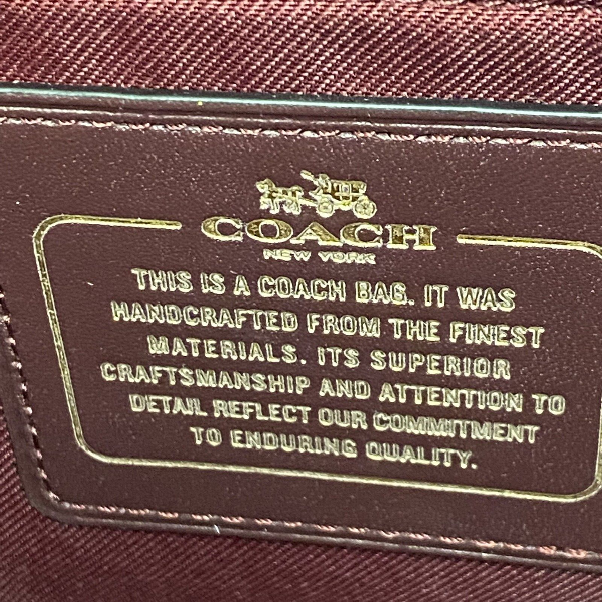 COACH CHELSEA CROSSBODY in HAIRCALF / SMOOTH LEATHER - BURGUNDY