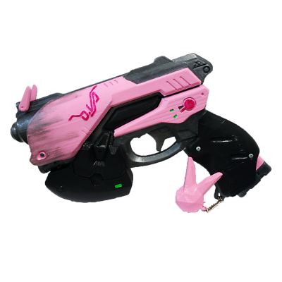 D.Va Light Gun Prop w/ LEDs – Overwatch Cosplay Replica Prop for