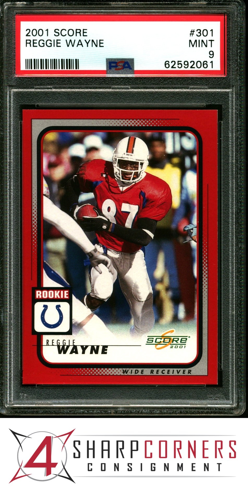 Reggie Wayne Score #301 Base