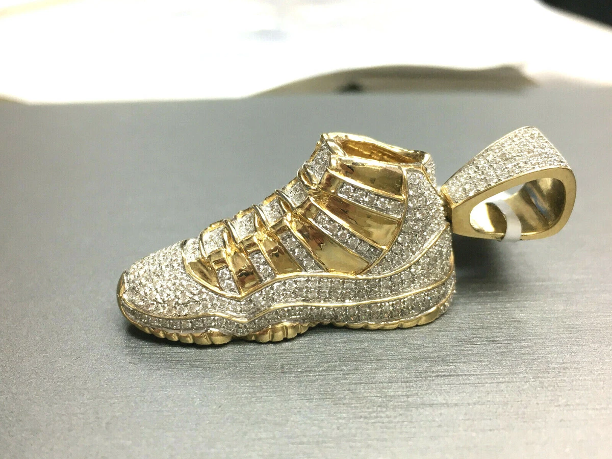 Luxury Brand Designer Gold Metal Shoe Accessories Fine Color Bling