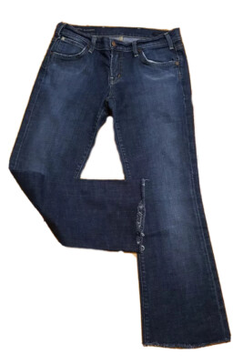 Citizens of humanity the rose #099 womens low waist boot cut stretch jeans 30