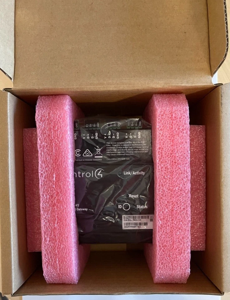 Control4 ® шина Ethernet шлюз V2 - RS-485 в Ethernet преобразования C4-DIN-BEG-V2 - Изображение 4 из 4