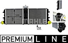 MAHLE Radiator For AUDI R8 Spyder 09-15 420121254B