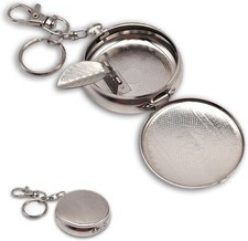 Mini Posacenere Portatile portacenere Tascabile da Esterno in Metallo sigarette