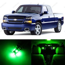 13 X Green Led Interior Light Package For 1999 - 2006 Chevy Silverado Pry Tool 13 X Green Led Interior Light Package For 1999 - 2006 Chevy Silverado Pry Tool