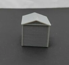 1:87 HO Scale-Simple Shed Package of 3-Undecorated-Matt's Model Building