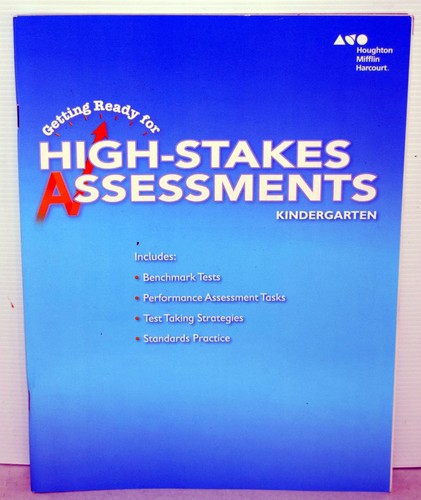 Houghton Mifflin High Stakes Assessments Math Grade K Brand New FREE SHIPPING - 第 1/2 張圖片