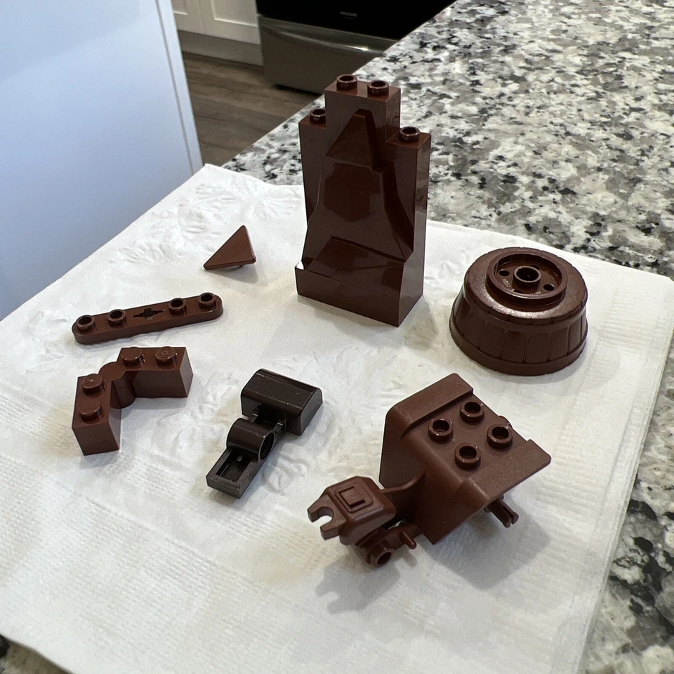 Lego Star Wars Ewok Village Lot Of 7 Pieces Foto 3 de 4