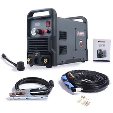 CUT-40, 40-Amp Air Plasma Cutter, 110/230 Dual Voltage Cutting Machine New