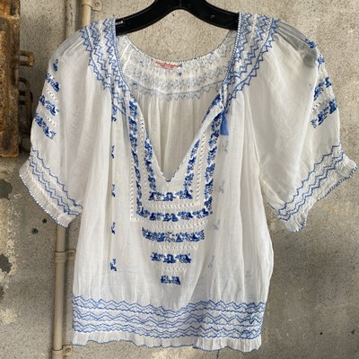vintage peasant top
