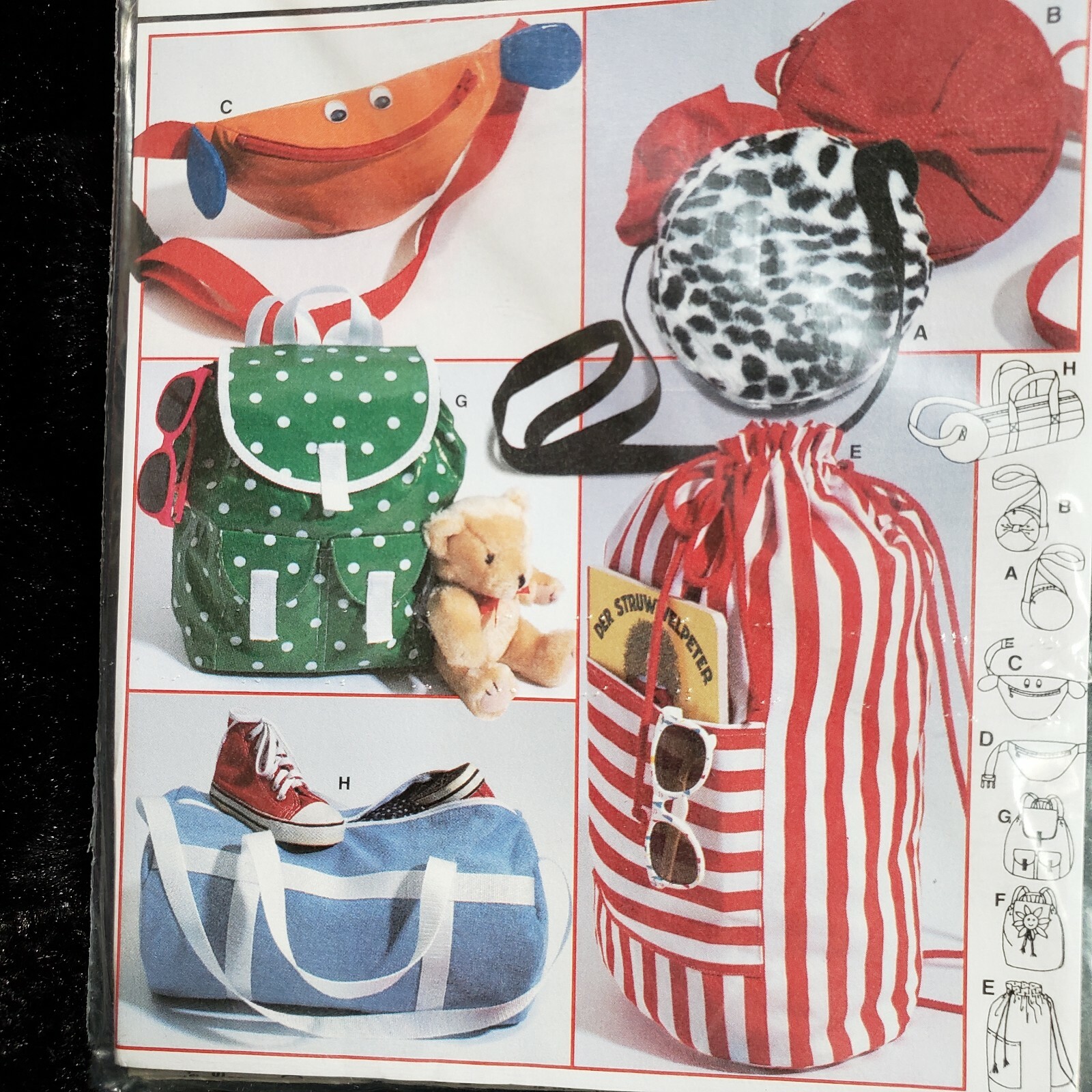 burda fanny pack pattern