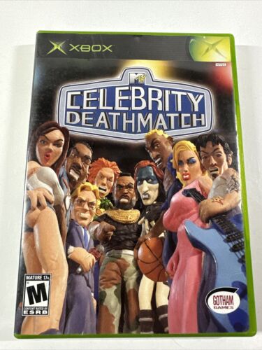 MTV Celebrity Deathmatch (Microsoft Xbox) Complete with Manual - Picture 1 of 3