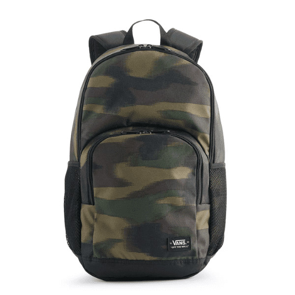 Mochila Vans camuflaje grande unisex para portátil universidad trabajo uso diari