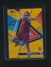 PETE NANCE 2024 TOPPS FINEST GOLD REFRACTOR RC PARALLEL 07/25 #199