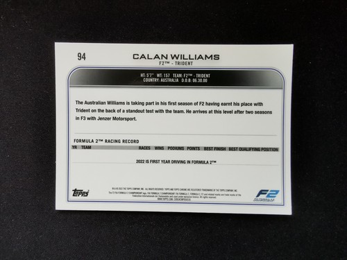 2022 Topps Chrome Sapphire Formula 1 F1 #1-200 Complete Your Base Set - Picture 94 of 149