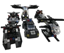 Action Bricks Police Set and Special Enforcement Vehicles Cops Set