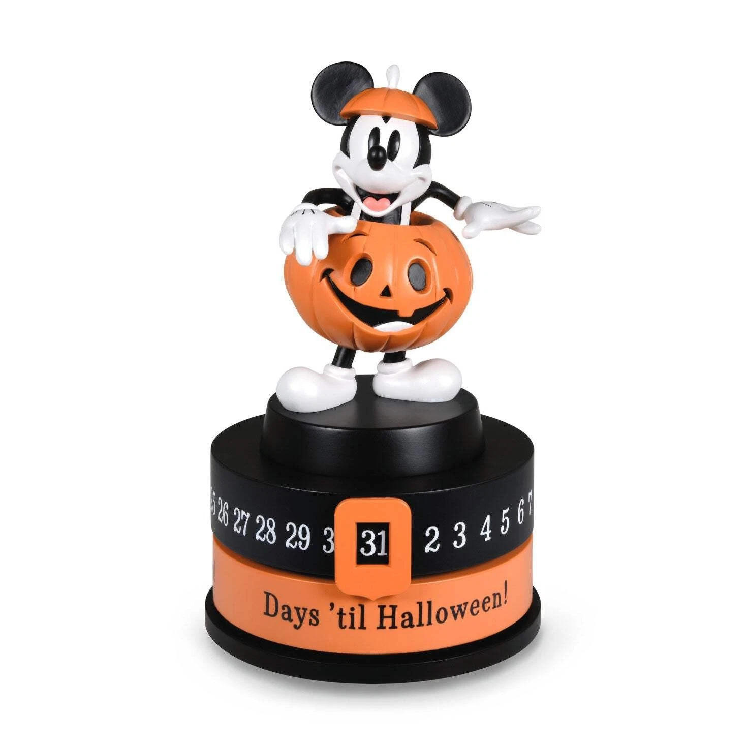 Hallmark Disney Mickey Mouse Halloween Countdown Calendar Statue