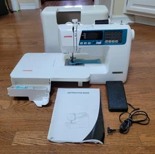 Janome 4120QDC Computerized Sewing Quilting Machine w/ Accessories & Case