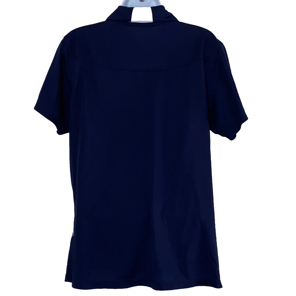 Polo Sport Tek Damas Talla Grande Azul Blanco Georgia Tech Pullover Camisa Foto 2 de 4