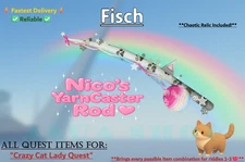 🟢🔥[FISCH] Nico's YarnCaster Rod | Complete set: **All items for parts 1-3** |