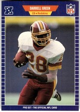 1989 Pro Set #426 Darrell Green Washington Redskins NFL Football
