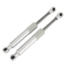 8 Inch 250N / 55Lbs Universal Lift Supports Struts Shocks Gas Spring Silver -