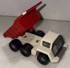 Tonka Tote Mini Thumper Dumper Dump Truck Red And White Vintage 1960s