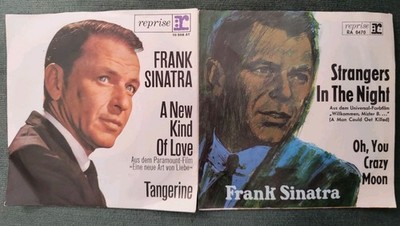 Frank Sinatra Strangers in THE Night u. A New Kind of Love Singles 7''