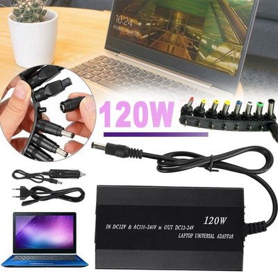 Notebook-Netzteil Universal-Laptop-Ladegerät Charger Car Power Supply Adapter DE