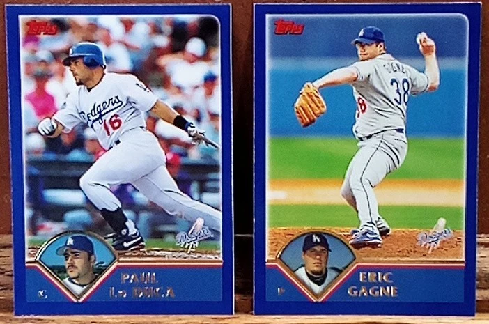 LA Dodgers Topps Collection 2003-08 Nomo, Gagne, Kent, Ethier y más estrellas ⚾⭐⚾ Foto 2 de 4